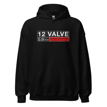 12v diesel 1st gen ram / second gen ram hoodie in black